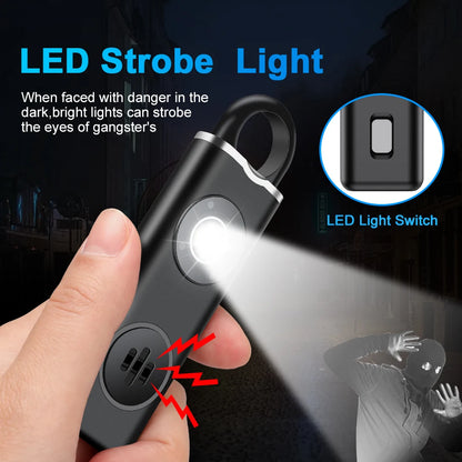 SirenShield Keychain Personal Safety Alarm