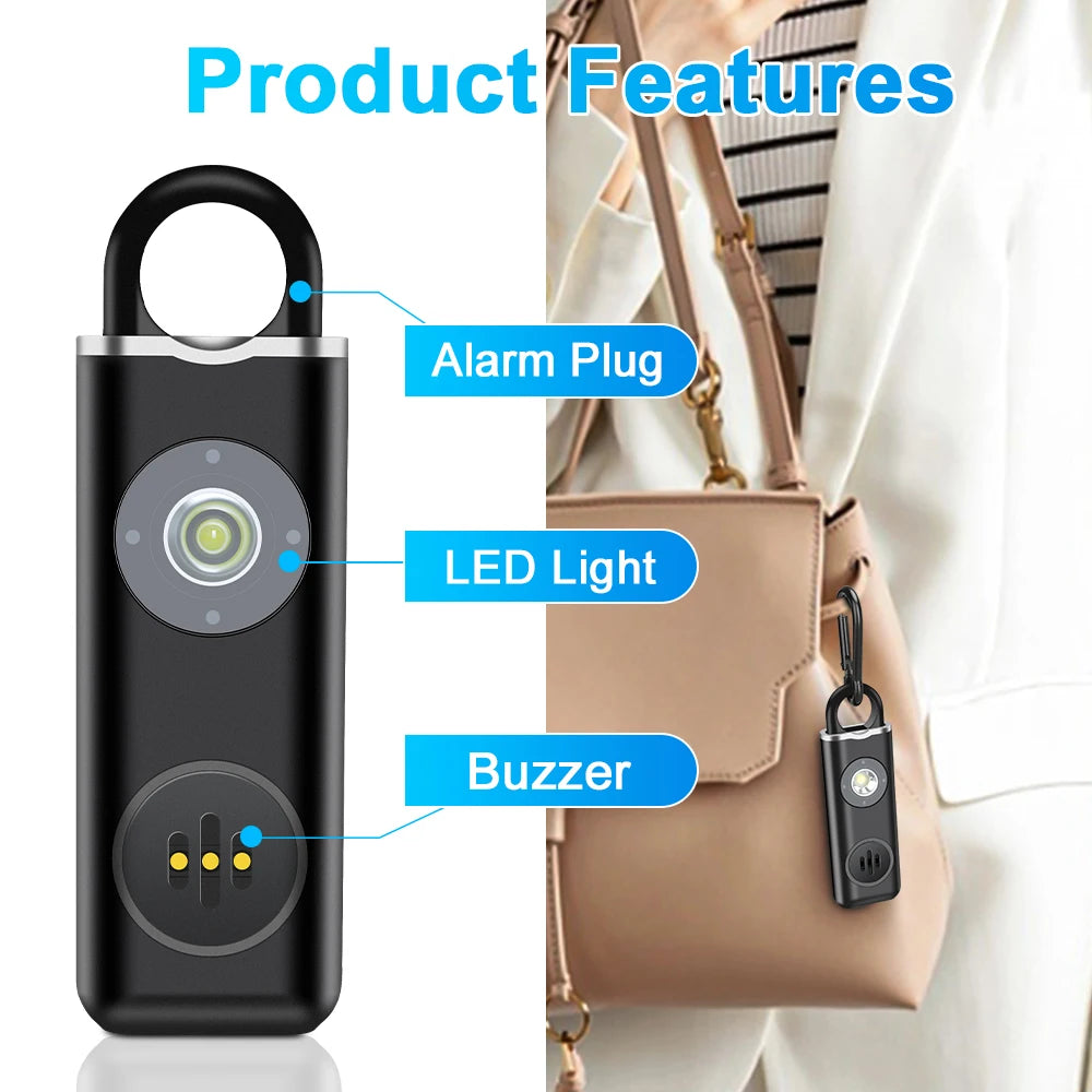 SirenShield Keychain Personal Safety Alarm